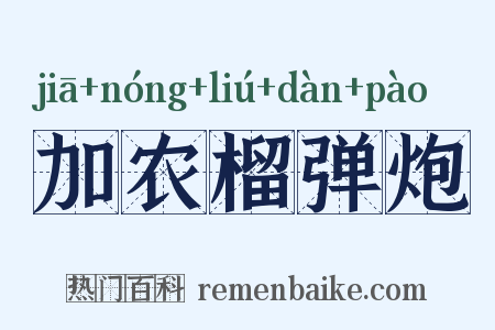 加农榴弹炮是什么意思的图片